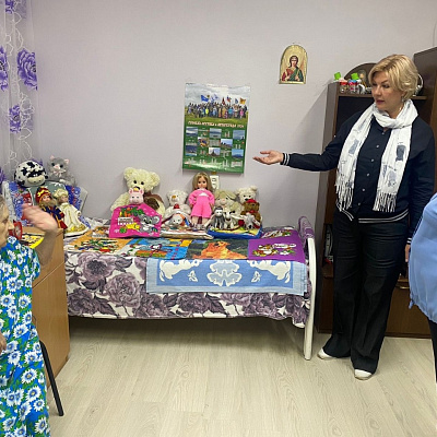 Посещение Пустозерского дома-интерната для престарелых и инвалидов - июнь 2024